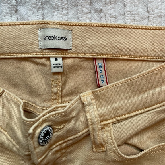 Sneak Peek mid rise skinny jeans only - Picture 3 of 9